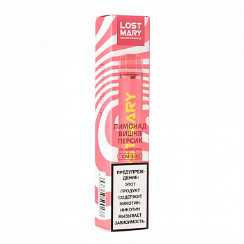 Lost Mary CM1500 by Elf Bar POD-1 "Cherry Peach Lemonade" 20