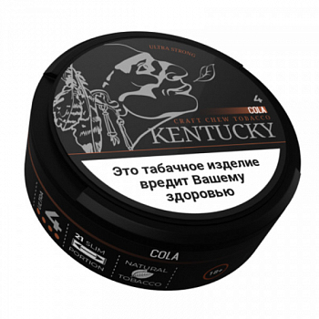 Жевательный табак табак KENTUCKY 4 "Cola"